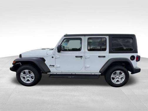 Bright White Clearcoat 2023 Jeep Wrangler Sport