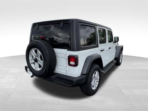 Bright White Clearcoat 2023 Jeep Wrangler Sport