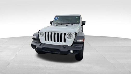 Bright White Clearcoat 2023 Jeep Wrangler Sport
