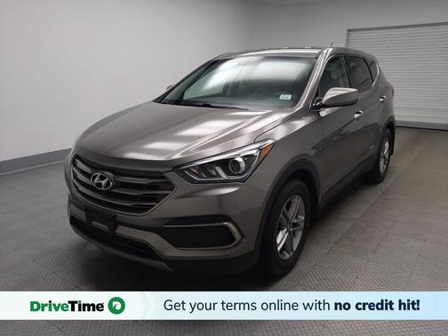 Gray 2018 Hyundai Santa Fe Sport 2.4L