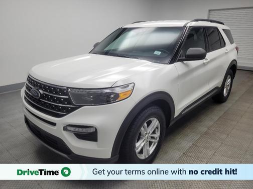 Star White Metallic Tri-Coat 2020 Ford Explorer XLT