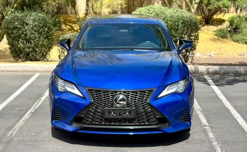 Ultrasonic Blue Mica 2.0 2019 Lexus RC 350 F Sport