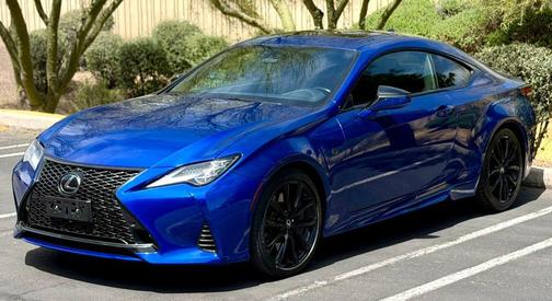Ultrasonic Blue Mica 2.0 2019 Lexus RC 350 F Sport