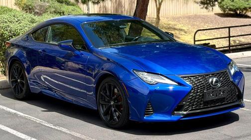 Ultrasonic Blue Mica 2.0 2019 Lexus RC 350 F Sport