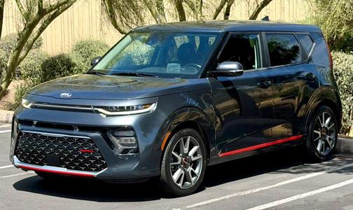 Gravity Grey 2020 Kia Soul GT-Line Turbo