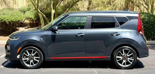 Gravity Grey 2020 Kia Soul GT-Line Turbo