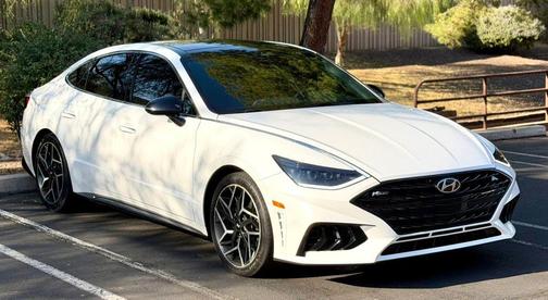 Serenity White 2023 Hyundai SONATA SE