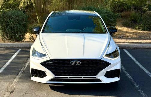 Serenity White 2023 Hyundai SONATA SE