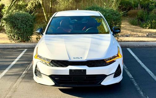 Glacial White Pearl 2023 Kia K5 GT-Line