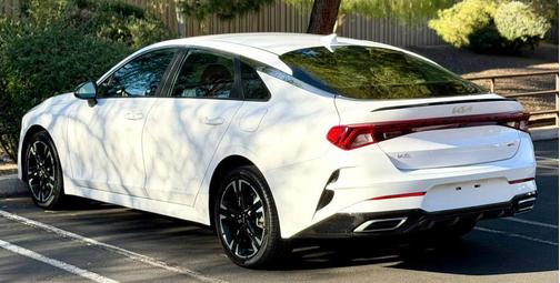 Glacial White Pearl 2023 Kia K5 GT-Line