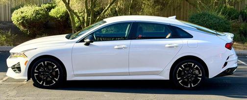 Glacial White Pearl 2023 Kia K5 GT-Line