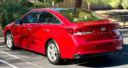 Scarlet Red 2019 Hyundai SONATA Limited