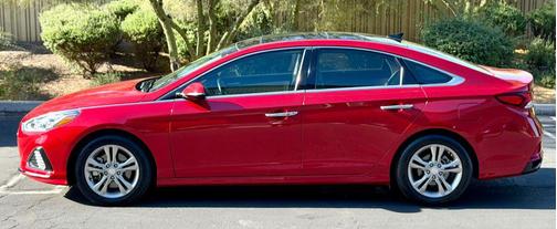 Scarlet Red 2019 Hyundai SONATA Limited