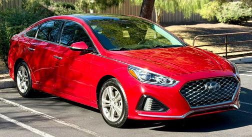 Scarlet Red 2019 Hyundai SONATA Limited