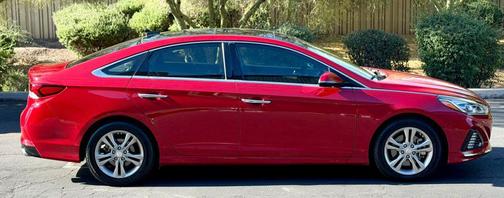 Scarlet Red 2019 Hyundai SONATA Limited