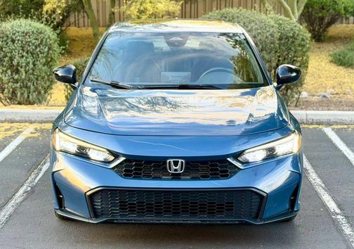 Blue Lagoon Pearl 2025 Honda Civic Hybrid Sport
