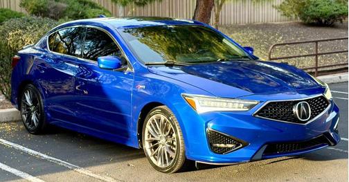Apex Blue Pearl 2021 Acura ILX Technology & A-Spec Pkgs