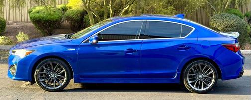 Apex Blue Pearl 2021 Acura ILX Technology & A-Spec Pkgs