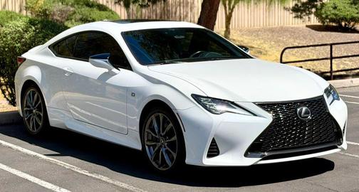 Ultra White 2021 Lexus RC 350 F Sport