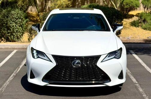 Ultra White 2021 Lexus RC 350 F Sport