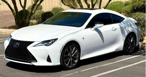 Ultra White 2021 Lexus RC 350 F Sport
