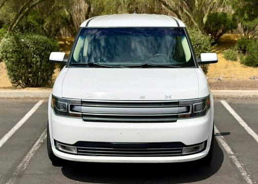 White 2019 Ford Flex Limited