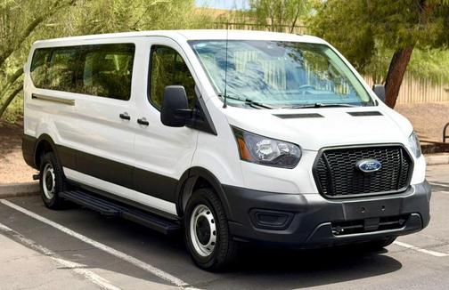 Oxford White 2025 Ford Transit-350 XL