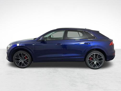 Blue 2019 Audi Q8 3.0T Premium Plus