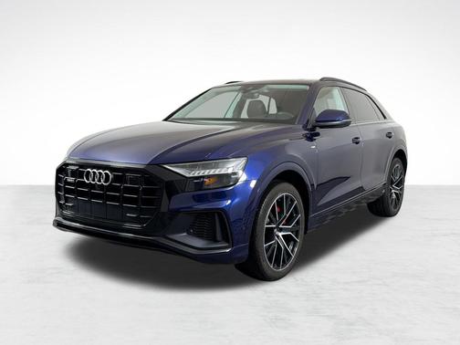 Blue 2019 Audi Q8 3.0T Premium Plus