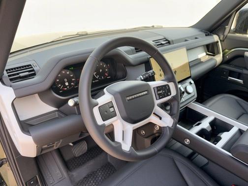 Woolstone Green Metallic 2026 Land Rover Defender P300 S