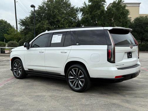 Crystal White Tricoat 2022 Cadillac Escalade Sport Platinum