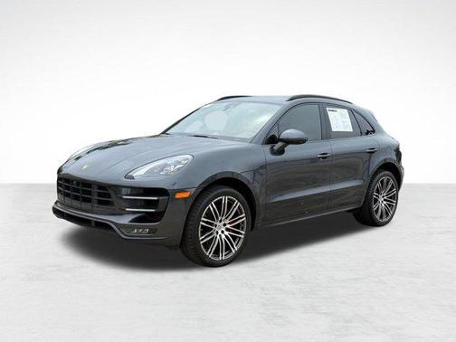Agate Grey Metallic 2018 Porsche Macan Macan Turbo