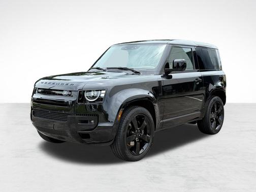 Santorini Black 2026 Land Rover Defender V8