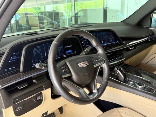Crystal White Tricoat 2022 Cadillac Escalade Premium Luxury