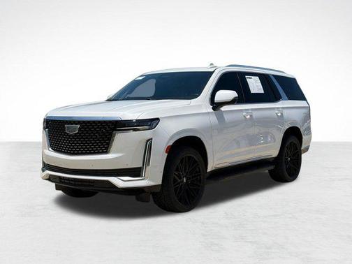 Crystal White Tricoat 2022 Cadillac Escalade Premium Luxury