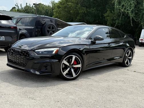 Mythos Black Metallic 2024 Audi A5 Sportback 45 S Line Premium Plus