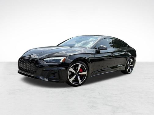 Mythos Black Metallic 2024 Audi A5 Sportback 45 S Line Premium Plus
