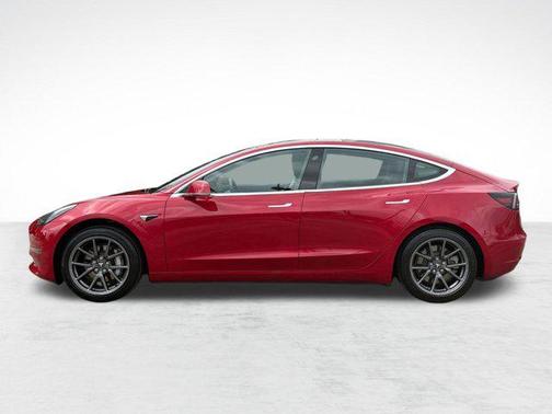 Red Multi-Coat 2018 Tesla Model 3 Long Range