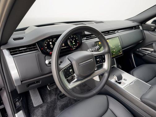 Gray 2025 Land Rover Range Rover P550e SE