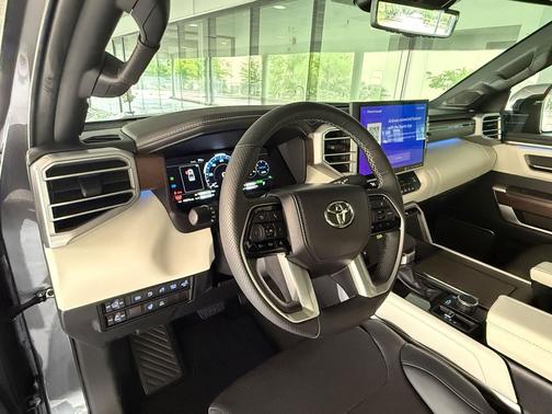 Magnetic Gray Metallic 2023 Toyota Tundra Hybrid Capstone