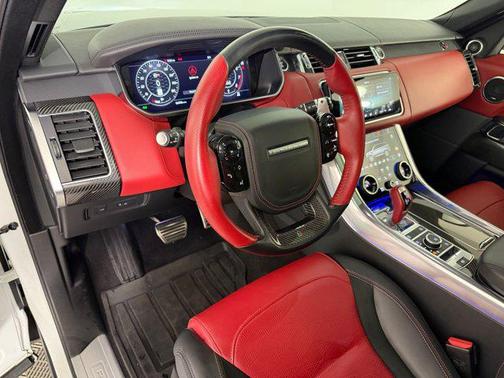 White 2022 Land Rover Range Rover Sport SVR