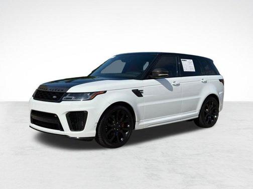 White 2022 Land Rover Range Rover Sport SVR