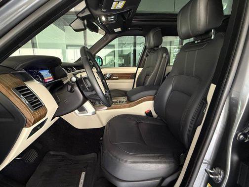 Gray 2019 Land Rover Range Rover 3.0L V6 Supercharged HSE
