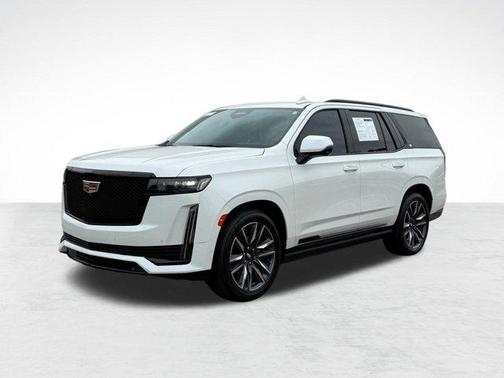 Crystal White Tricoat 2023 Cadillac Escalade Sport