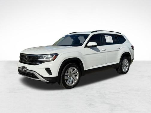 White 2021 Volkswagen Atlas 3.6L SE w/Technology