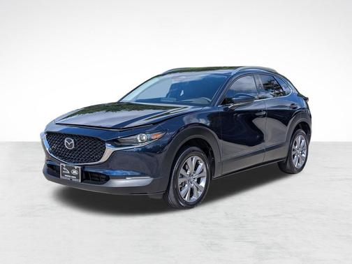 Deep Crystal Blue Mica 2025 Mazda CX-30 2.5 S Premium Package