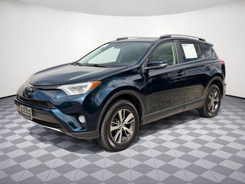 Galactic Aqua Mica 2018 Toyota RAV4 XLE