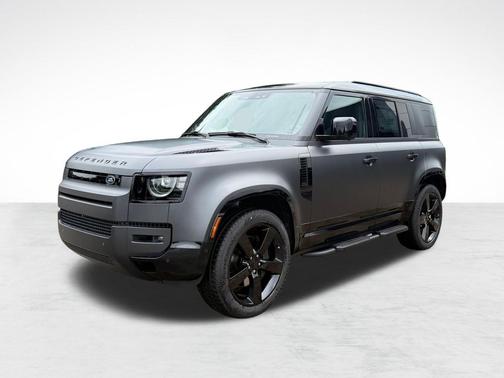 Carpathian Grey Premium Metallic 2026 Land Rover Defender P400 X-Dynamic SE