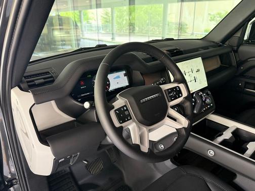 Carpathian Grey Premium Metallic 2026 Land Rover Defender P400 X-Dynamic SE