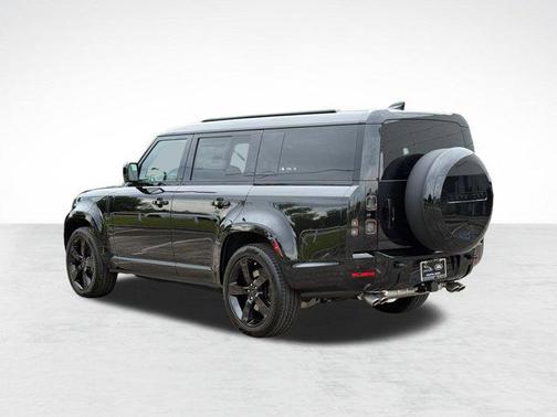 Santorini Black 2026 Land Rover Defender V8